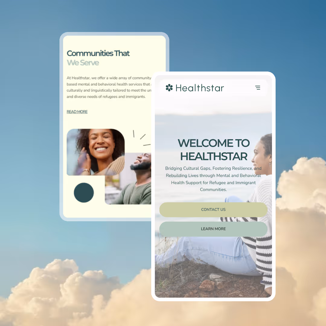Nonprofit website designed by Happiworks