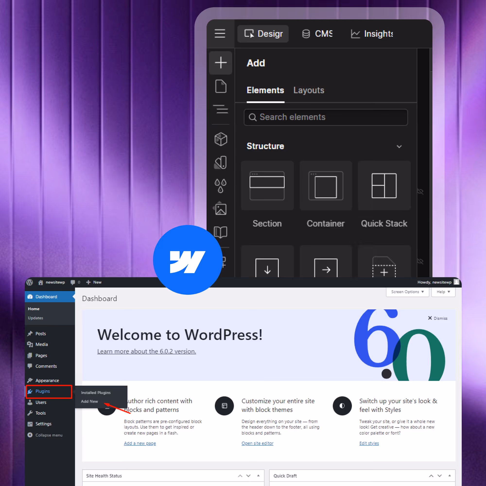 WordPress to Webflow migration process